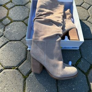 Steve Madden suede tall boots